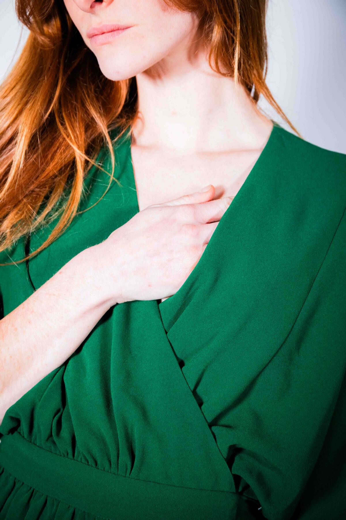 ROBE SIKARA COURTE VERTE