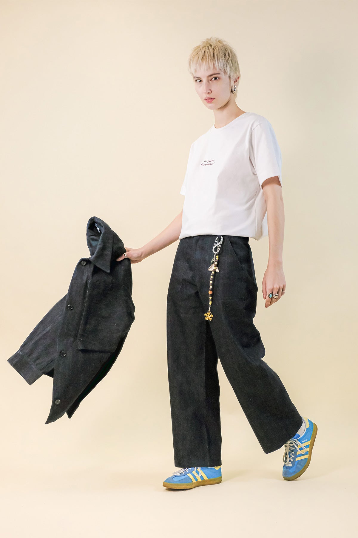 DENIM POKKA JACKET