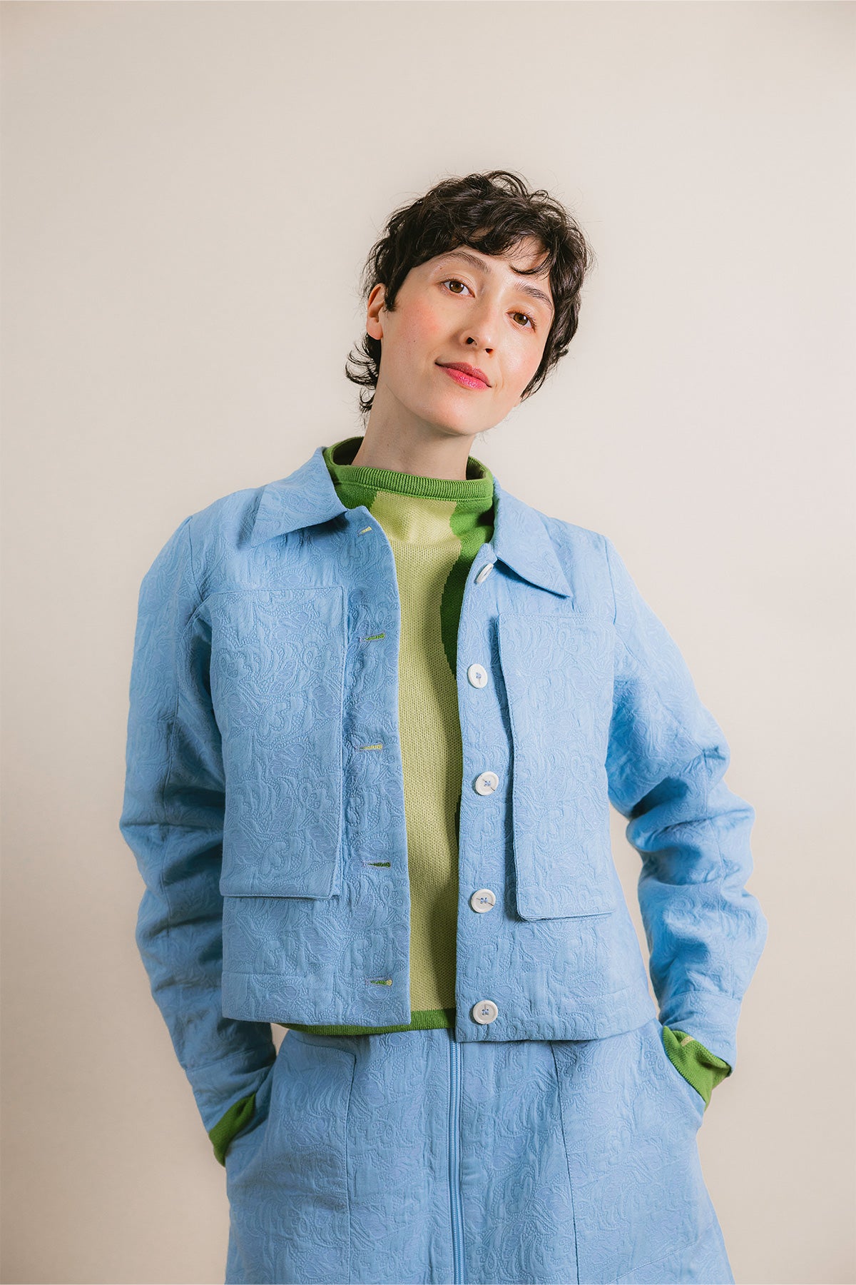 PRECOMMANDE VESTE POKKA CROP