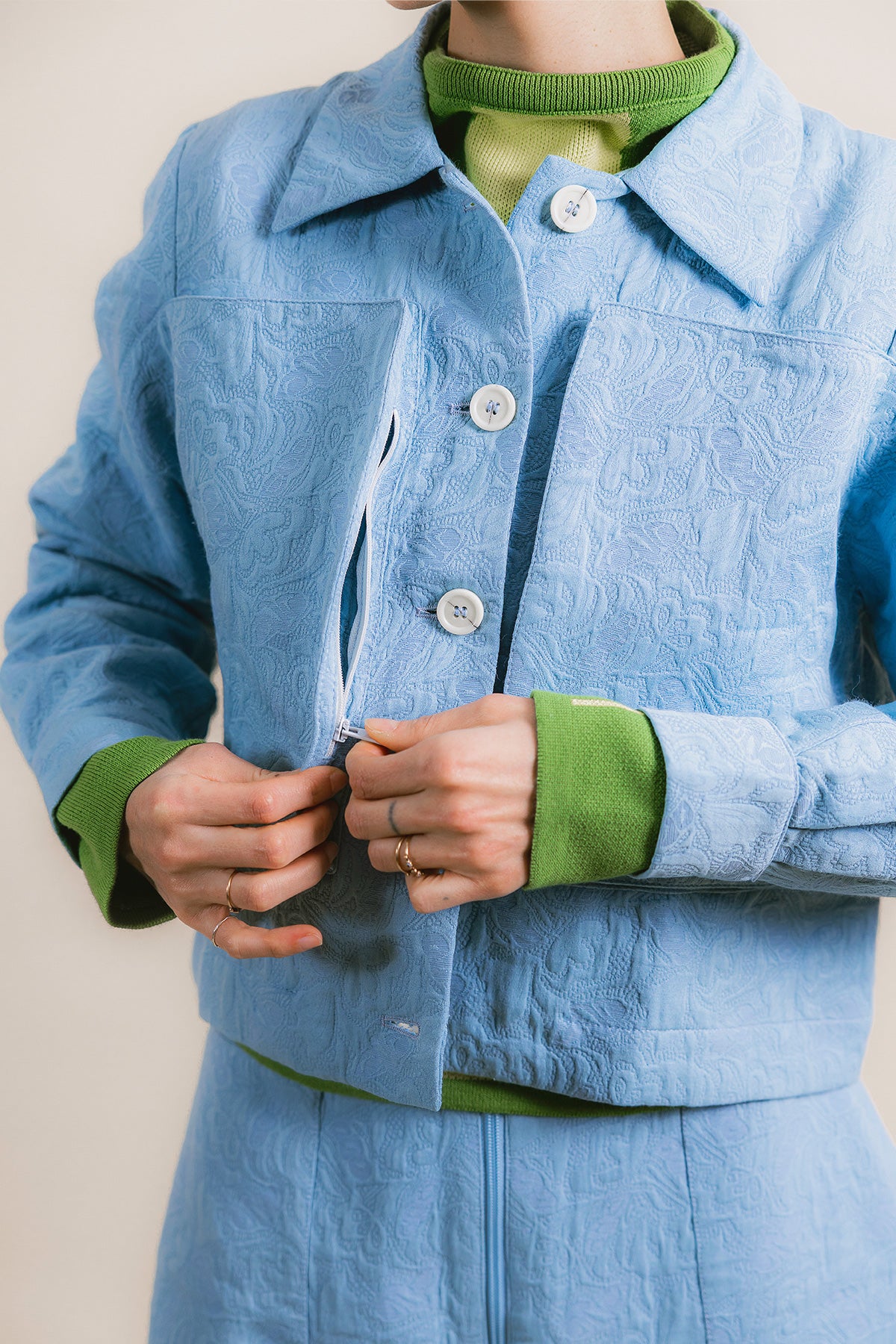 PRECOMMANDE VESTE POKKA CROP