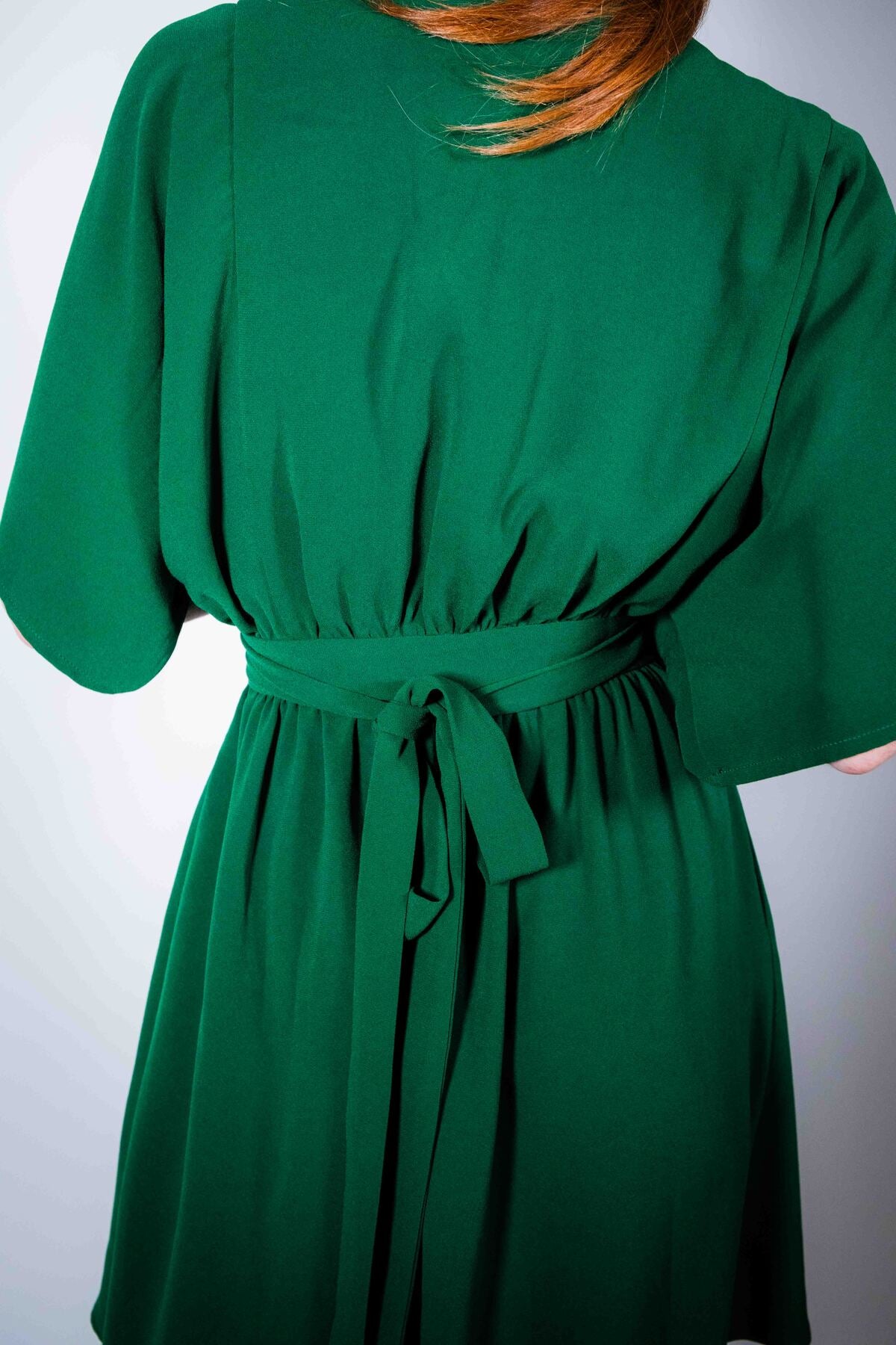 GREEN SIKARA DRESS