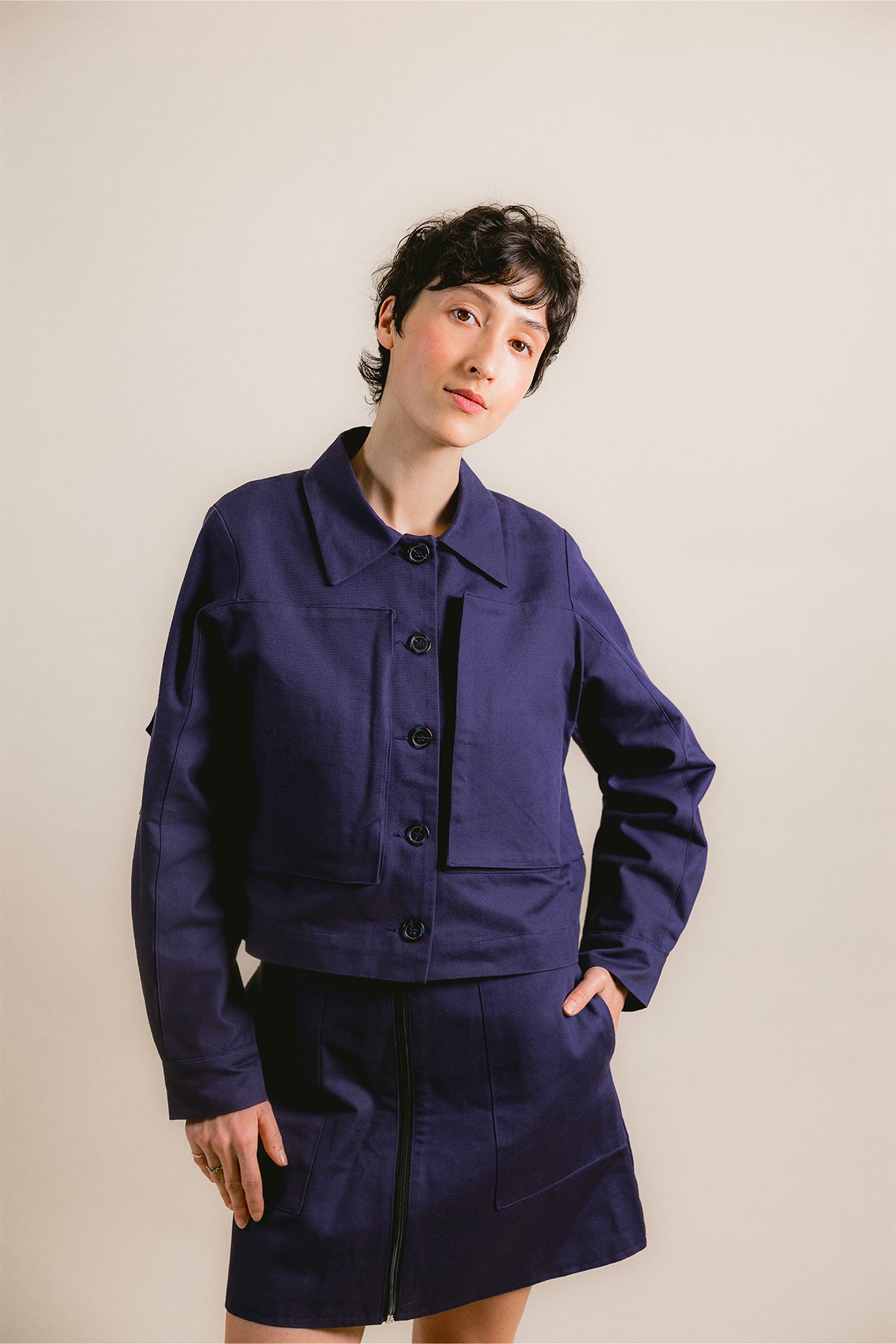 PRECOMMANDE VESTE POKKA CROP