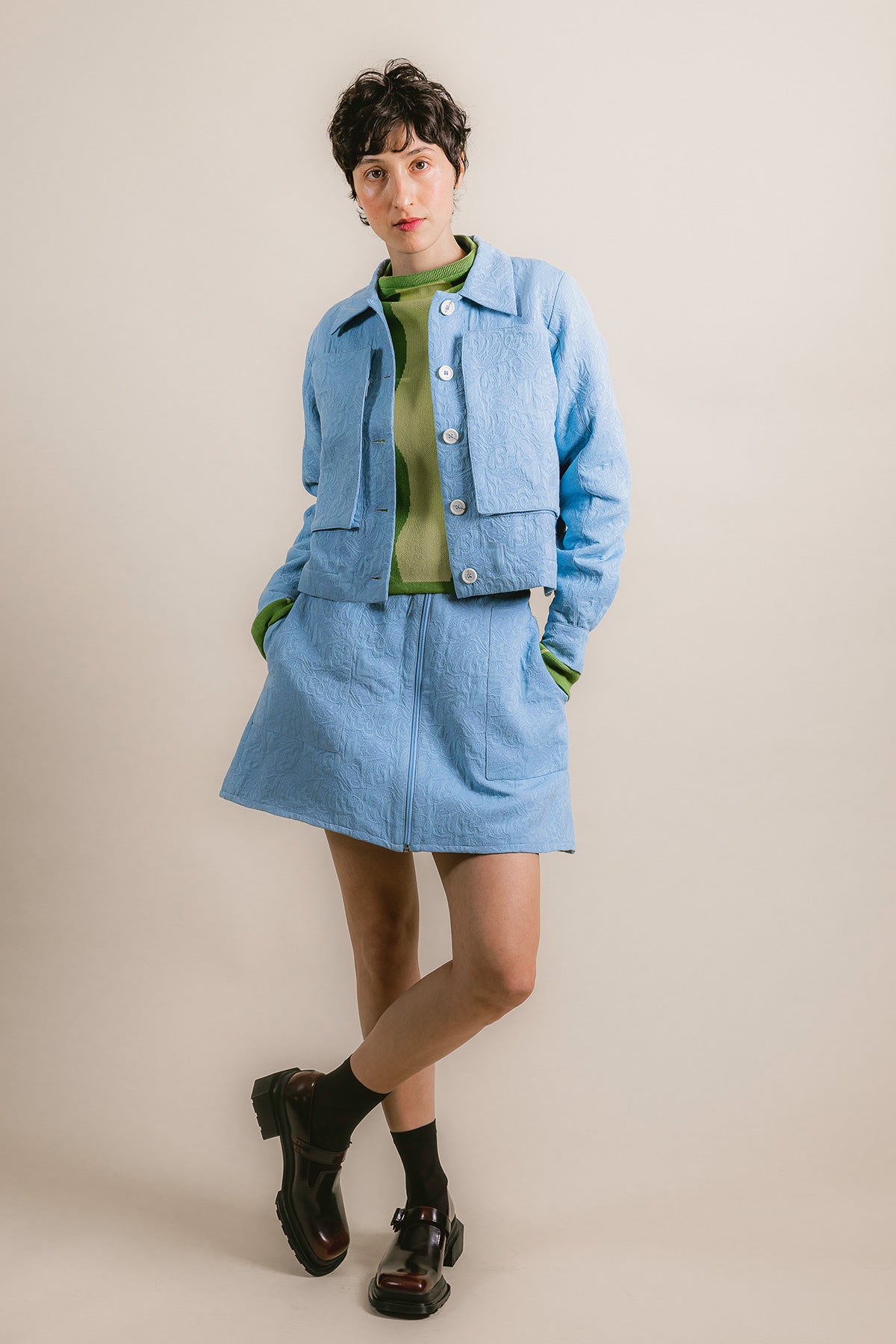 PRECOMMANDE VESTE POKKA CROP