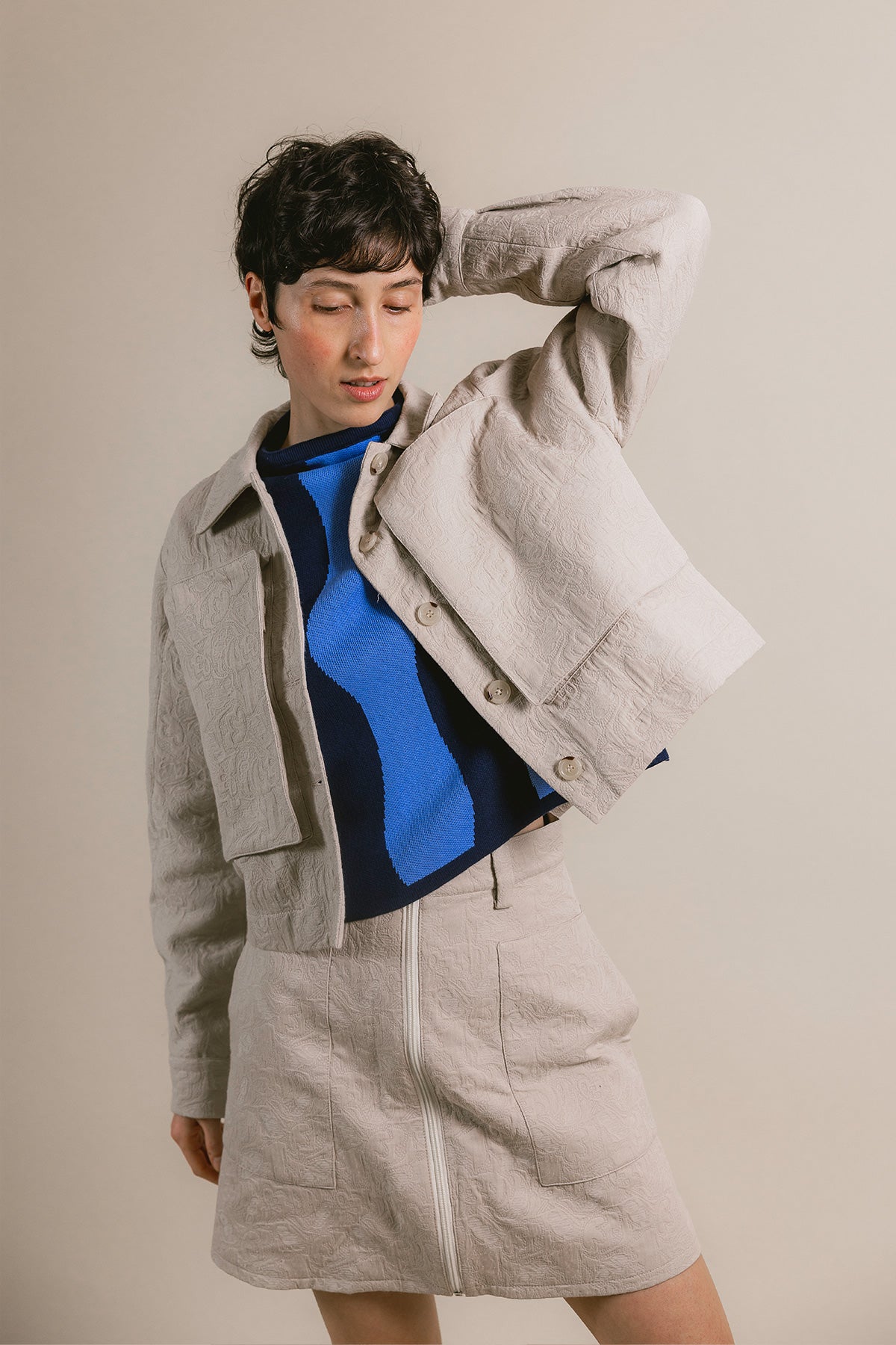 PRECOMMANDE VESTE POKKA CROP